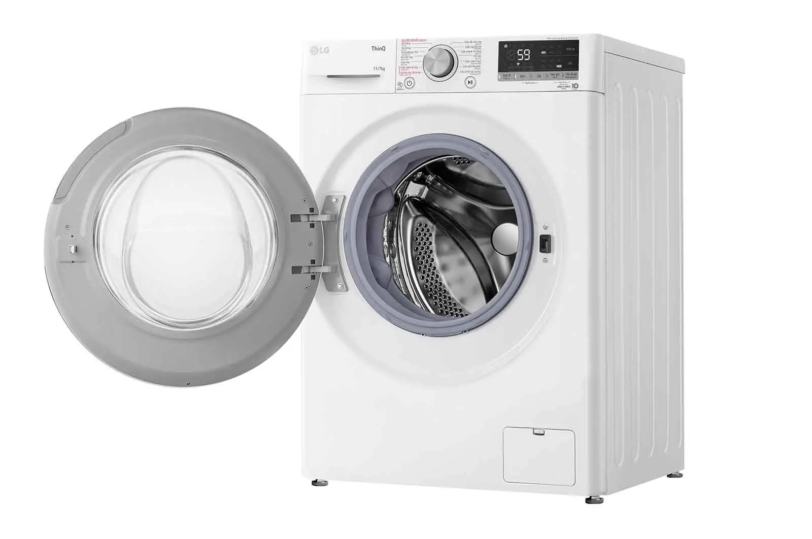 Máy giặt lồng ngang LG Inverter 11Kg + sấy 7Kg FV1411D4W MỚI 2022