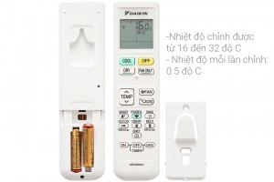 ĐIỀU HÒA  Daikin 9000 1 CHIỀU Inverter ATKC25UAVMV MỚI 2022