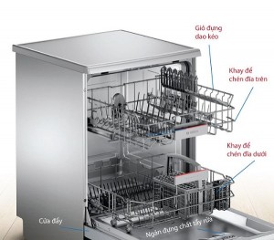 Máy Rửa Bát Độc Lập BOSCH SMS46GI01P 12 Bộ , [ SMS46GI01P ], HÀNG CHÍNH HÃNG