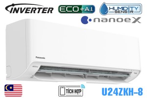 Điều hòa Panasonic 24.000BTU 1 chiều inverter U24ZKH-8 MỚI 2023