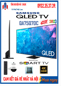 Smart Tivi QLED 4K 75 inch Samsung QA75Q70C [75Q70C ] MỚI 2023