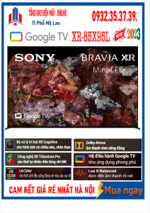 Smart Tivi 4K Sony XR-85X95L 85 inch Google TV [ 85X95L] MỚI 2023