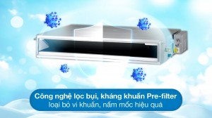 Dàn lạnh ÂM TRẦN NỐI ỐNG GIÓ Multi InvInvert 12000 HAI CHIỀU  LG AMNW12GL2A2