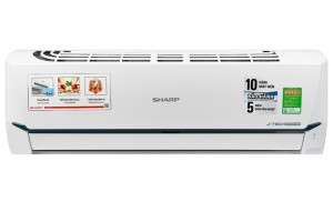 Điều hòa Sharp 12000 BTU 1 chiều Inverter AH-X12XEW gas R-32