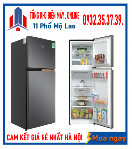 Tủ lạnh Beko Inverter 189 lít RDNT201I50VK Hai Dàn Lạnh Độc Lập