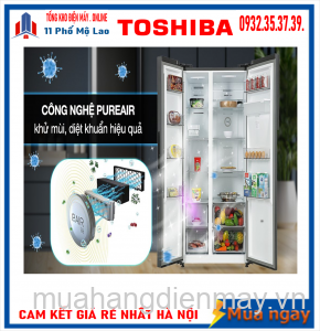 Tủ lạnh Toshiba Inverter 596 lít GR-RS775WI-PMV(06)-MG