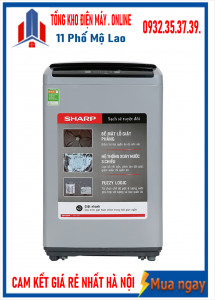 Máy giặt Sharp 9 kg ES-Y90HV-S mới 2023