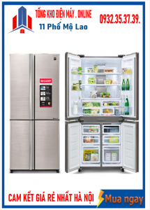 Tủ lạnh Sharp Inverter 607 lít Multi Door SJ-FXPI689V-RS MỚI 2023