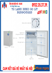 Tủ lạnh Beko 90 lít RS9052S - THỔ NHĨ KỲ