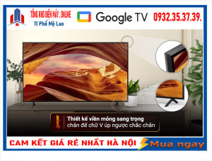Google Tivi Sony 4K 50 inch KD-50X77L [2023]