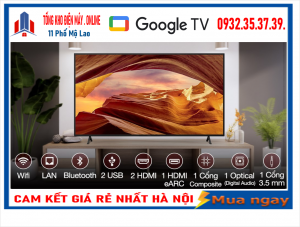 Google Tivi Sony 4K 55 inch KD-55X77L [2023]