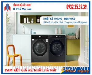 Máy giặt Samsung Bespoke AI Inverter 24 kg WF24B9600KV/SV Mới 2023
