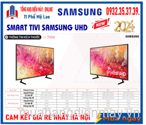Smart Tivi Samsung 75DU7000 UHD 4K 75 inch [2024]