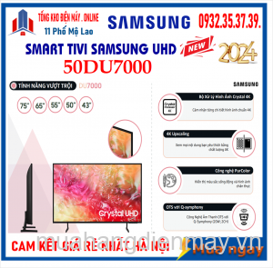 Smart Tivi Samsung 50DU7000 UHD 4K 50 inch [2024]