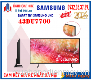 Smart Tivi Samsung 43DU7700 UHD 4K 43 inch [2024]