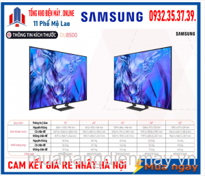 Smart Tivi Samsung 65DU8500 UHD 4K 65 inch [2024]