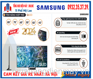 Smart Tivi Samsung 75Q60D QLED 4K 75 inch [2024]