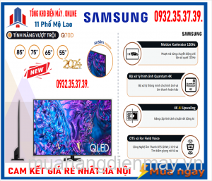 Smart Tivi Samsung 65Q70D QLED 4K 65 inch [2024]