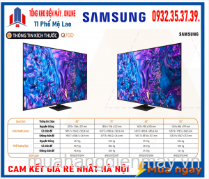 Smart Tivi Samsung 75Q70D QLED 4K 75 inch [2024]