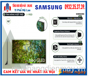 Smart Tivi Samsung 98QN90D 4K Neo QLED 98 inch [2024]
