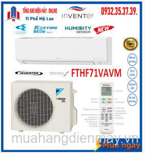 Điều hòa Daikin 2 chiều 24000BTU inverter gas R32 FTHF71VAVMV