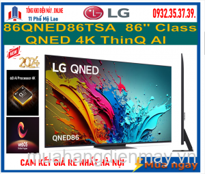 Smart Tivi Qned LG 4K 86 inch 86QNED86TSA Mới 2024