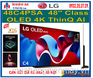 Smart Tivi LG OLED evo 48C4PSA 4K 48 inch ThinQ AI Mới 2024