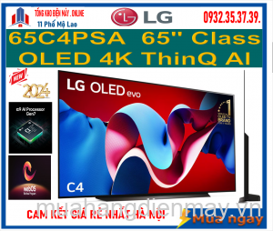 Smart Tivi LG OLED evo 65C4PSA 4K 65 inch ThinQ AI Mới 2024