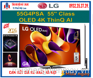 Smart Tivi LG OLED evo 55G4PSA 4K 55 inch ThinQ AI Mới 2024
