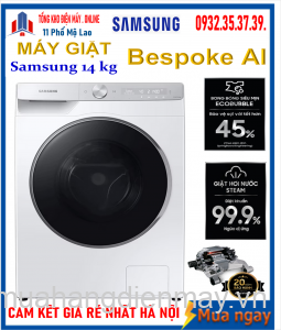 Máy giặt Samsung Bespoke AI Inverter 14 kg WW14BB944DGHSV