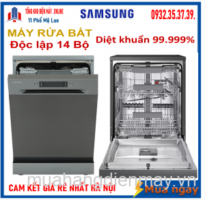 Máy rửa bát độc lập 14 bộ Samsung DW60CG550FSGSV