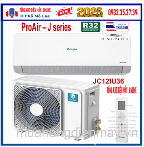 Điều hoà Casper 12000 BTU 1 chiều Inventer JC-12IU36 NEW 2025