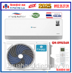 Điều hoà Casper 12000 BTU 1 chiều Inventer GC-12IB36 NEW 2025