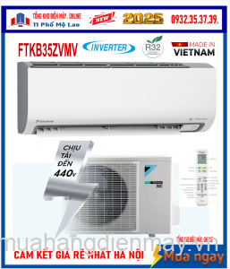 Điều hòa Daikin 12000 1 chiều inverter FTKB35ZVMV Mới 2025