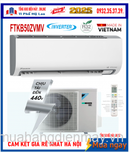 Điều hòa Daikin 18000 1 chiều inverter FTKB50ZVMV Mới 2025