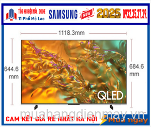 Tivi QLED Samsung Smart 4K 50 inch QA50Q8F [2025]