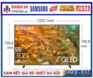 Tivi QLED Samsung Smart 4K 55 inch QA55Q8F [2025]