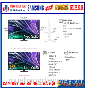 Tivi Samsung Neo QLED 4K 75 inch QA75QN70F [2025]