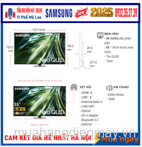 Tivi Samsung Neo QLED 4K 55 inch QA55QN80F [2025]