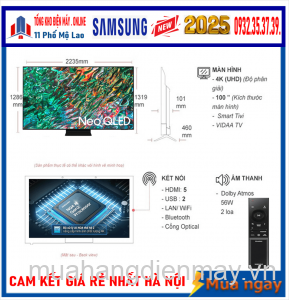 Tivi Samsung Neo QLED 4K 100 inch QA100QN80F [2025]