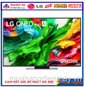 Smart TV LG QNED evo AI Mini LED 4K 65QNED86ASA NEW 2025 