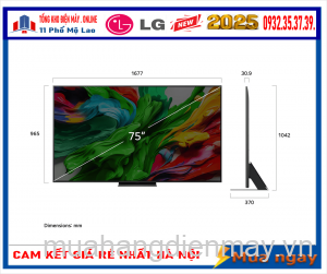 Smart TV LG QNED evo AI Mini LED 4K 75QNED86ASA NEW 2025 