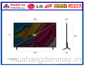 Tivi QNED LG AI 4K 55 inch 55QNED80ASA [2025]