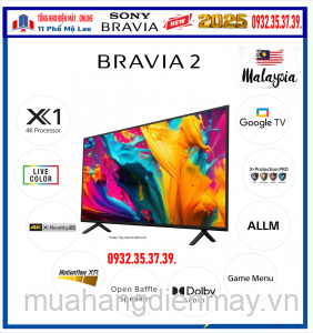 Bán Smart TiVi Sony BRAVIA 2 II 43 inch 4K HDR (K-43S20) Giá rẻ nhất 