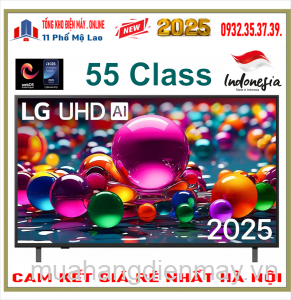 Smart Tivi LG 4K 55 inch ThinQ AI 55UA8450PSA New 2025