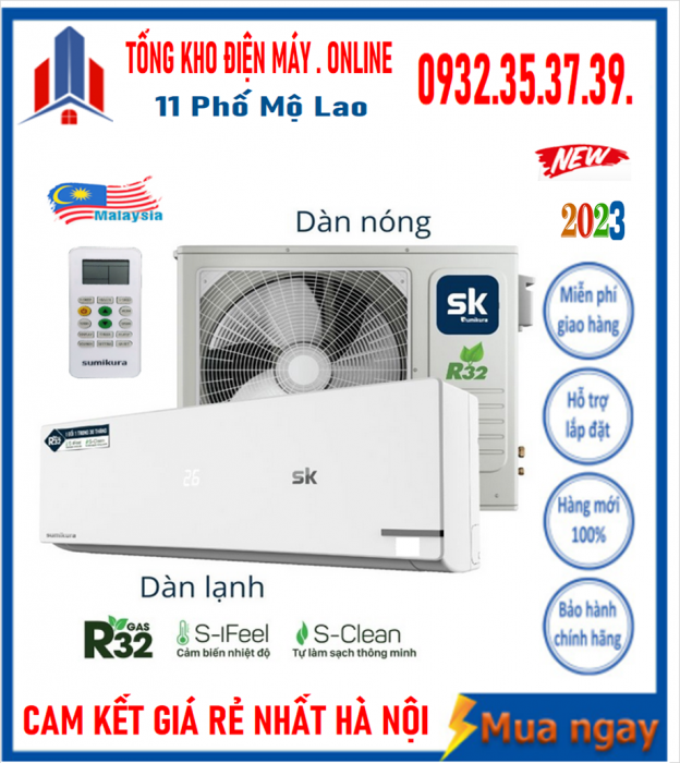 Điều hòa Sumikura 2 chiều 18.000BTU  APS/APO-H180/Titan -A