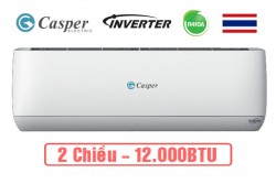 Điều hòa Casper GH-12TL22 ,( GH-12TL22 ) , 2 chiều 12000BTU Inverter nhập khẩu thái lan