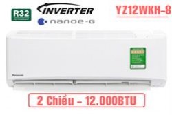 Điều hòa Panasonic Inverter 2 chiều 12.000BTU YZ12WKH-8, HÀNG CHÍNH HÃNG MỚI 2021