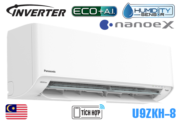 Điều hòa Panasonic 9.000BTU 1 chiều inverter U9ZKH-8 MỚI 2023