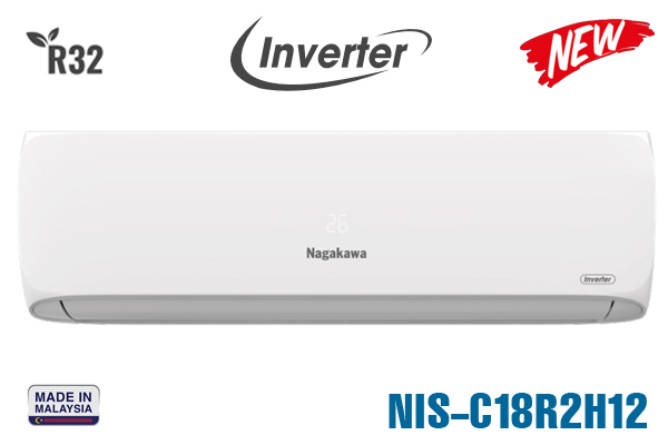 Điều hòa Nagakawa 18000BTU 1 chiều inverter NIS-C18R2H12 MỚI 2023